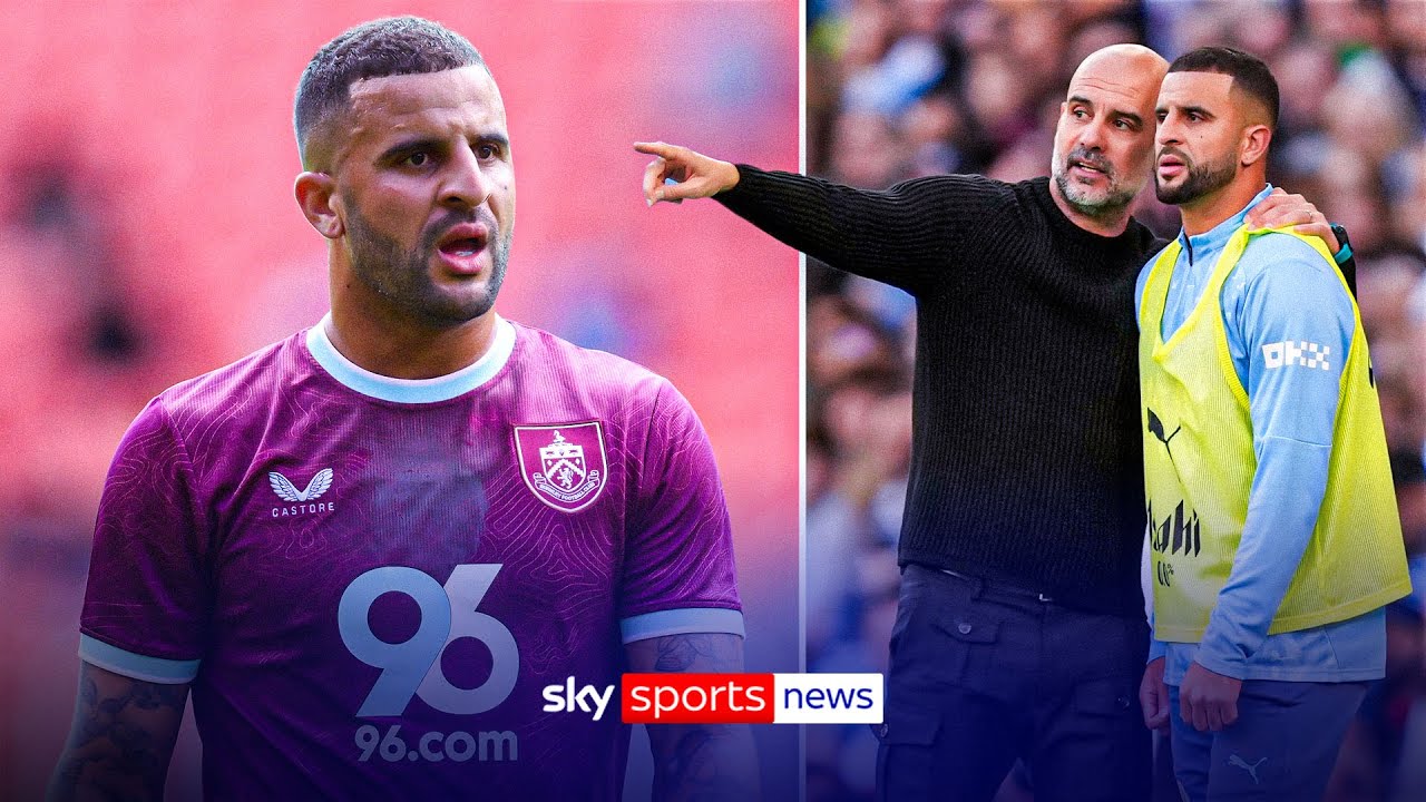 “One of the greatest” | Pep Guardiola praises Kyle Walker ahead of Manchester City v Burnley