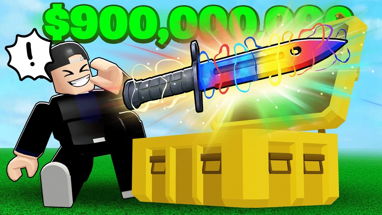 Opening $351,423 of CS:GO Cases in Roblox