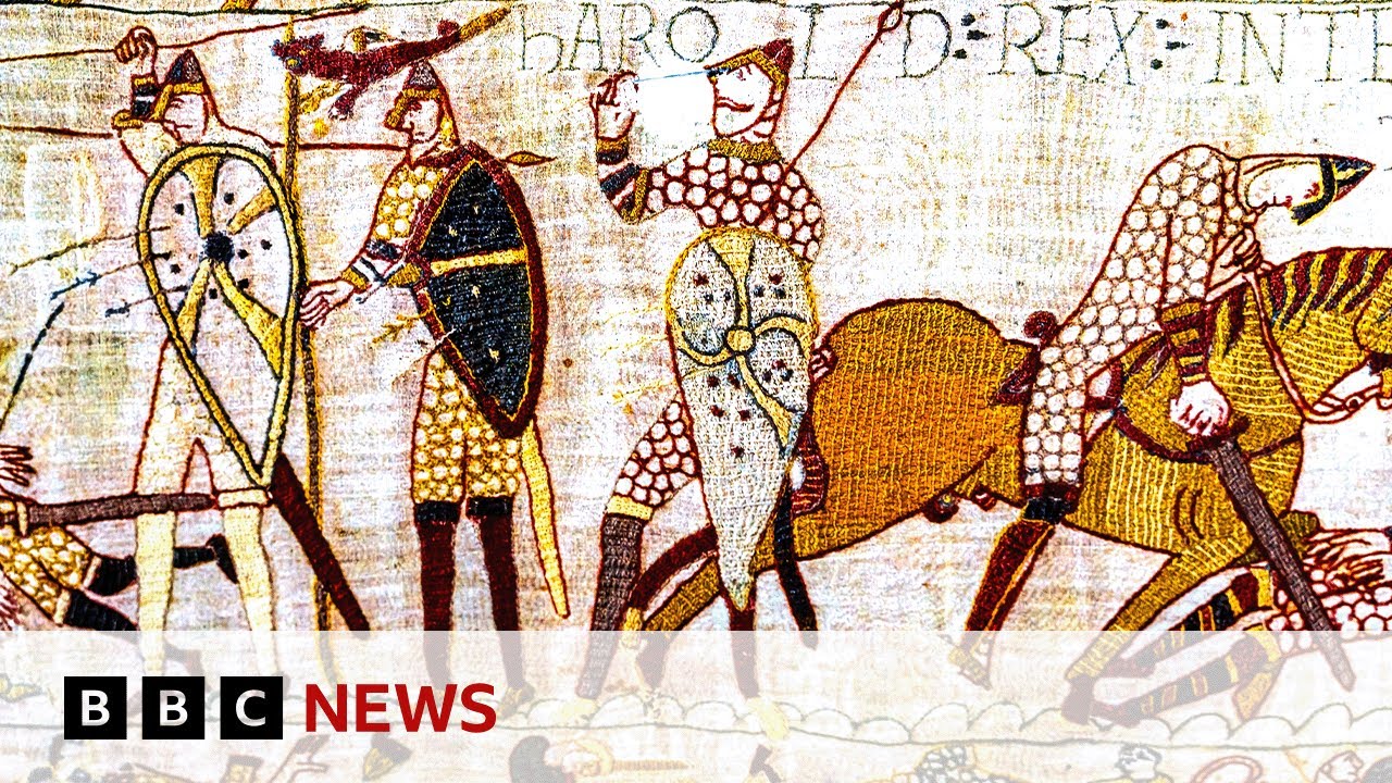 Opposition mounts in France ahead of Bayeux Tapestry move to UK | BBC News