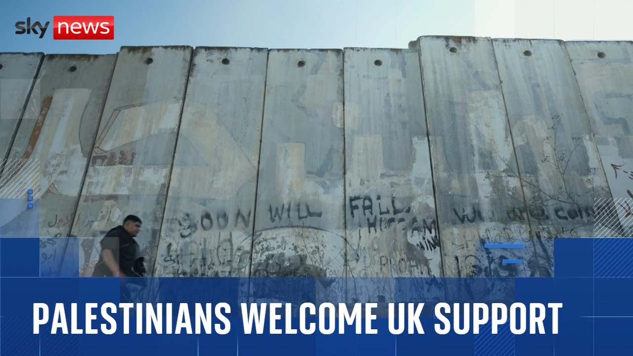 Palestinians welcome UK’s ‘courageous’ backing of Palestinian statehood