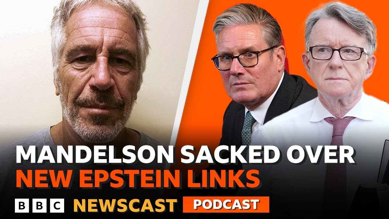 Peter Mandelson fired as UK ambassador to the US after links to Epstein revealed | BBC Newscast