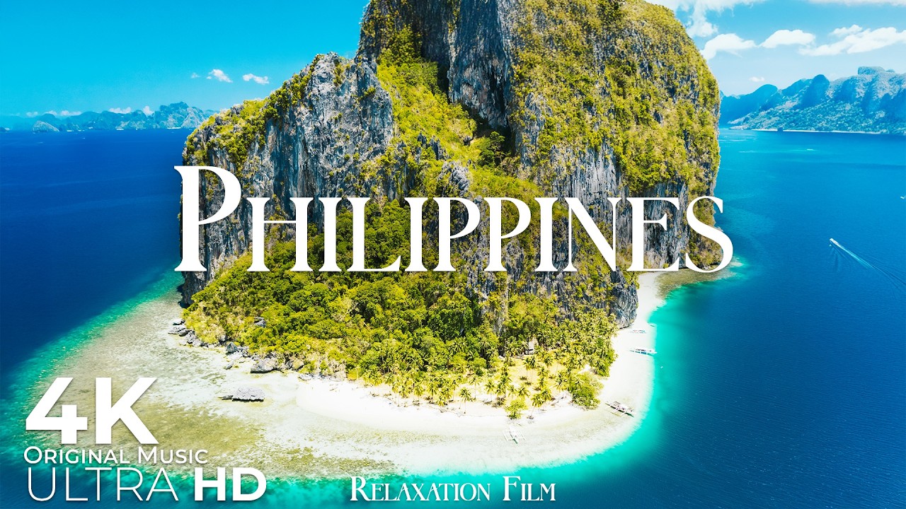 Philippines 4K • Hidden Nature Gem with Deep Peaceful Music | Relaxation Film