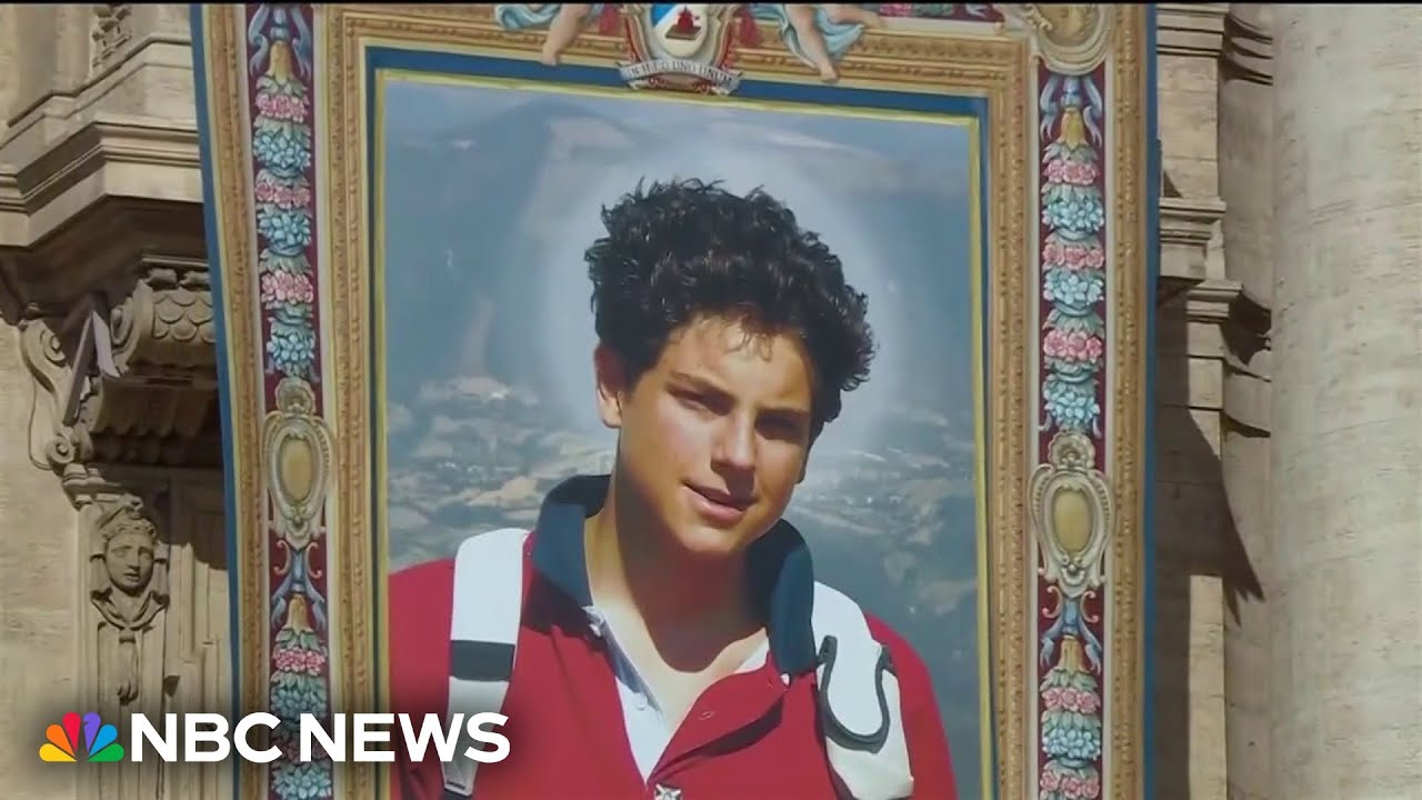 Pope Leo canonizes ‘God’s influencer,’ the Catholic Church’s first millennial saint