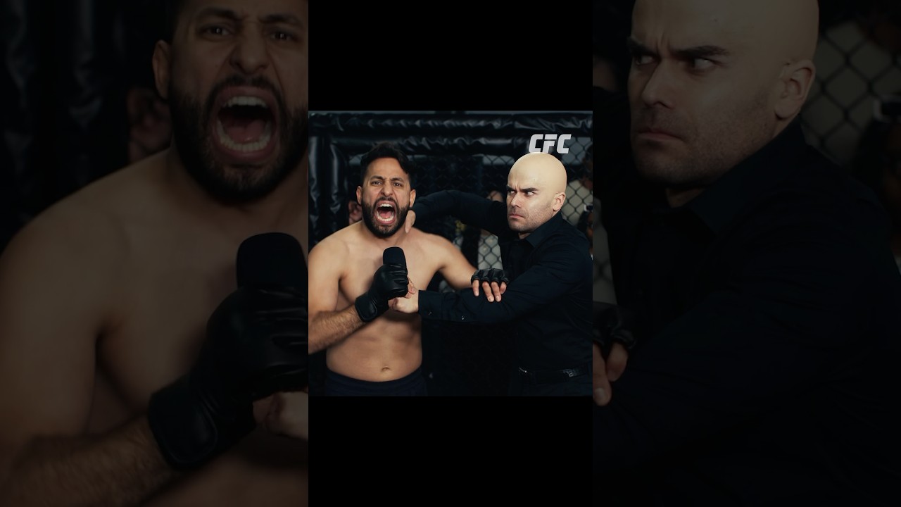 Post fight interviews￼