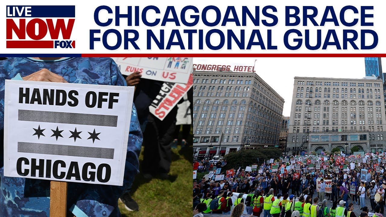 Protesters in Chicago brace for National Guard