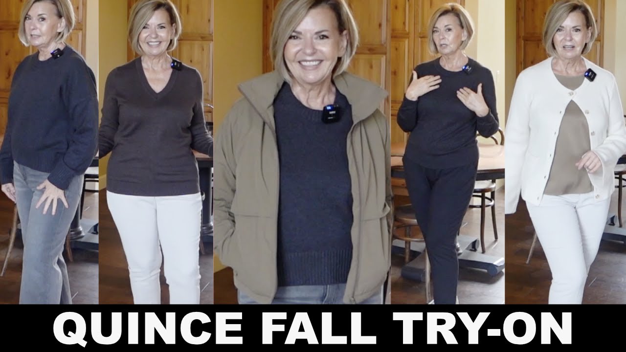 Quince Fall Fashion Try-on! *Not Sponsored*
