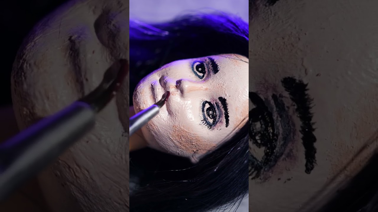 Random DIY: My New Custom Wednesday Addams-Inspired Doll