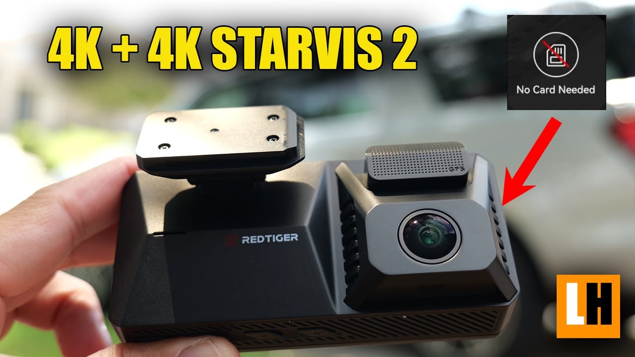 RedTiger F77 4K Dash Cam – Dual Starvis 2, No SD Card Needed!