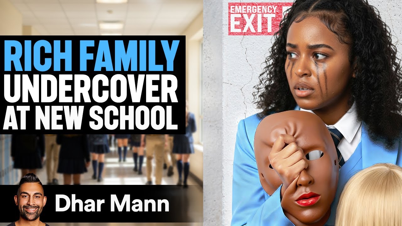 RICH FAMILY Goes UNDERCOVER AT School | Dhar Mann Studios