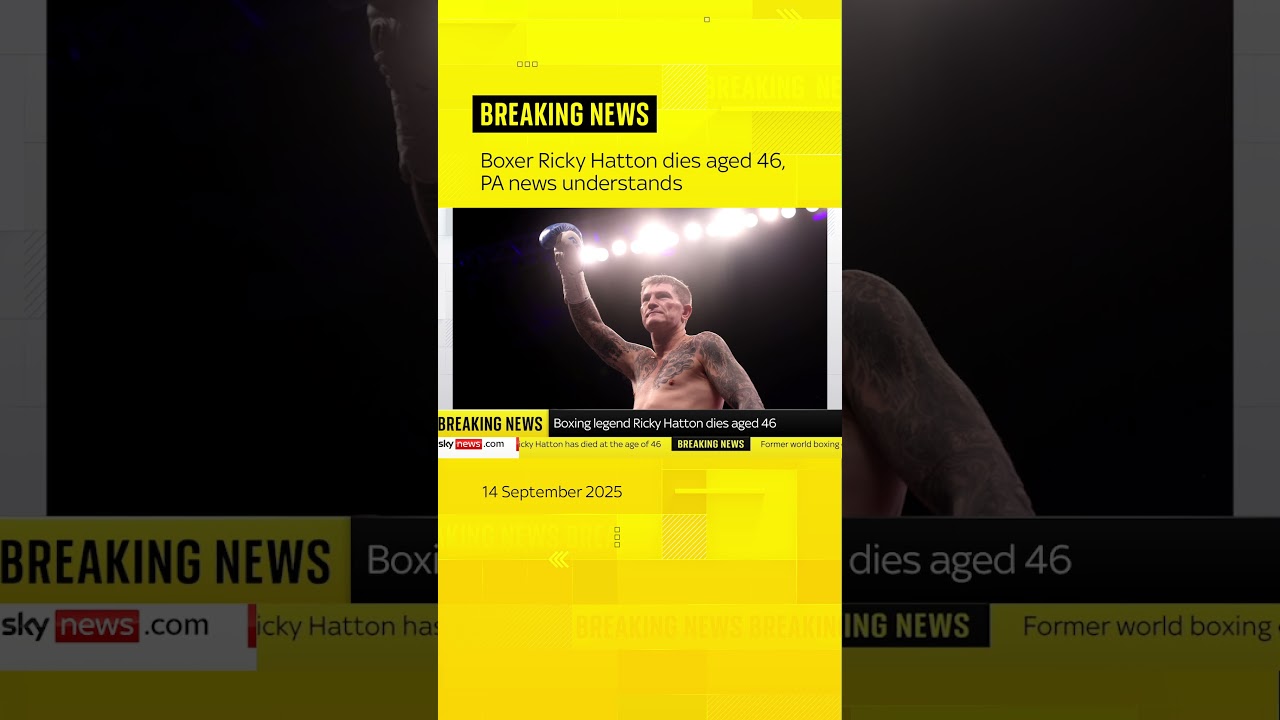Ricky Hatton dies aged 46