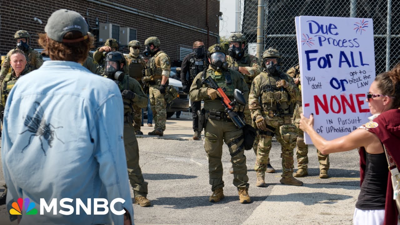 ‘Right now it’s not safe to be brown’: Viral St. Sen who confronted ICE slams Chicago raids