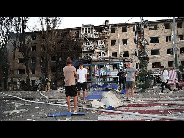 Russia launches over 500 drones and missiles at Ukraine in massive overnight attack