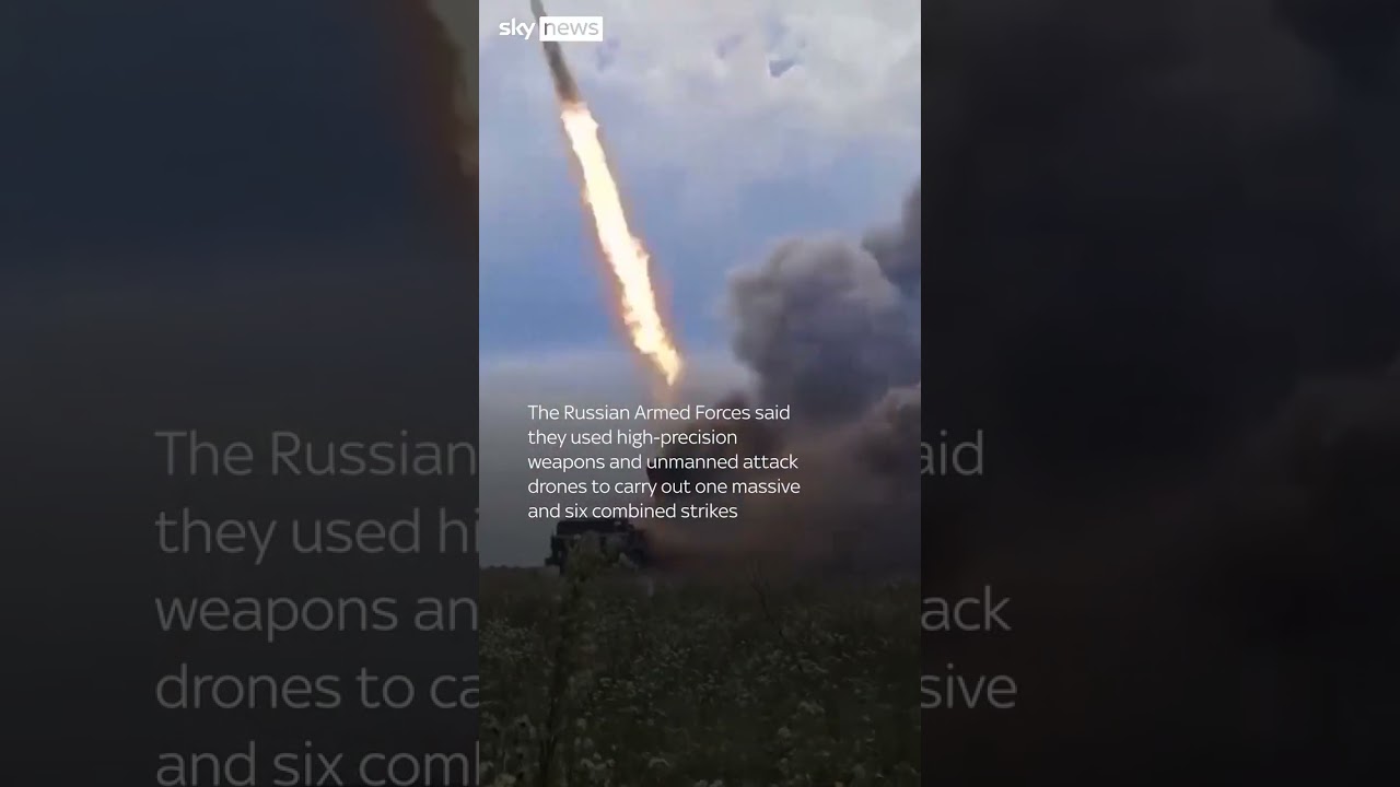 Russia reports series of aerial attacks