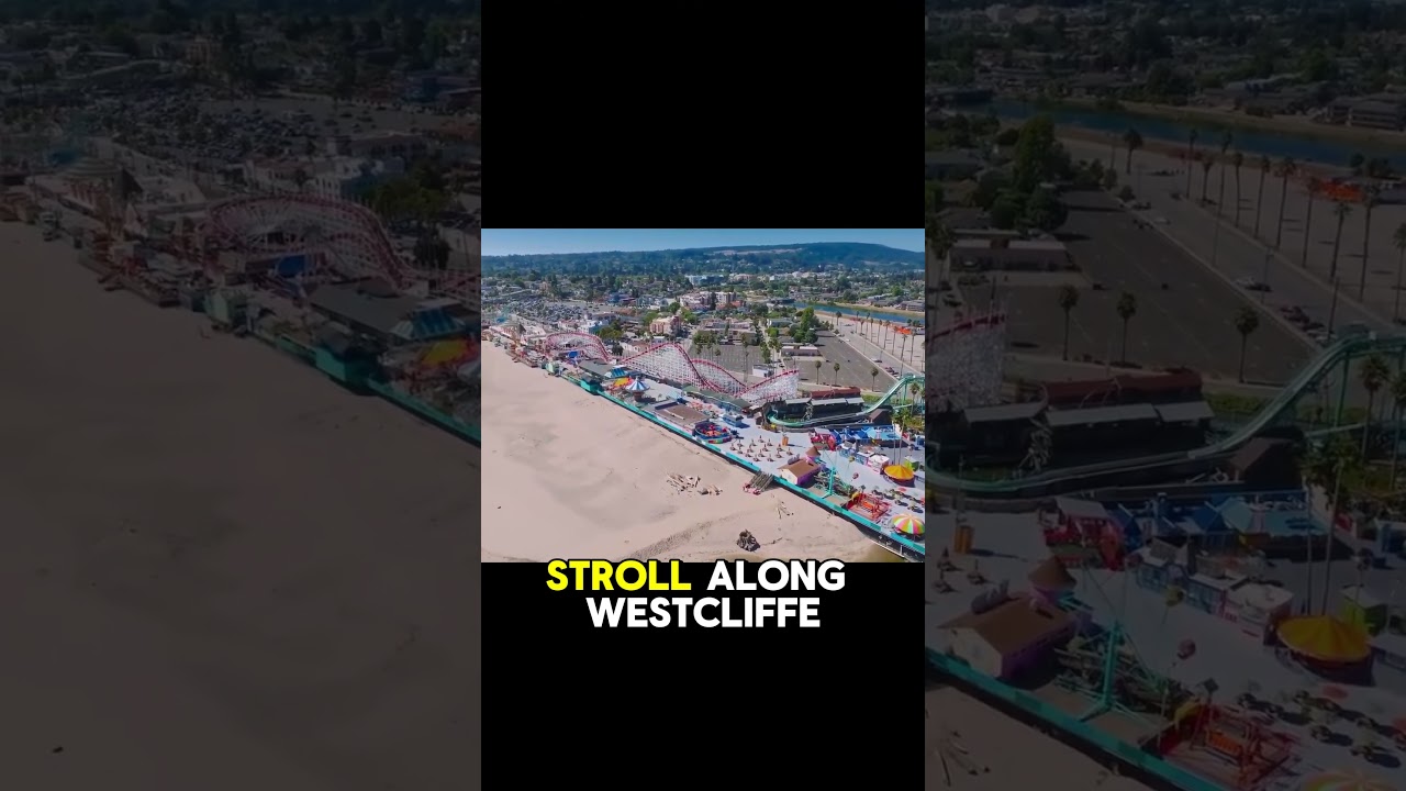 Santa Cruz California Surf, Sun & Coastal Magic | #shorts