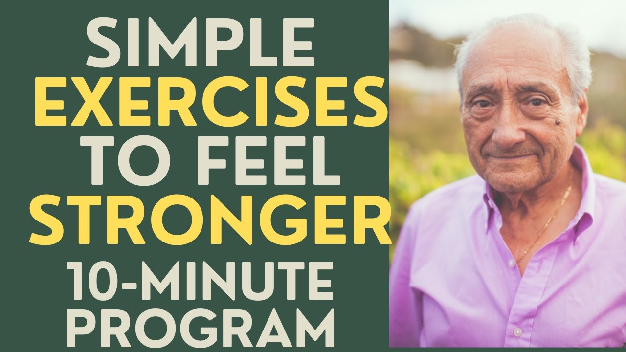 Seniors: 5 Easy Exercises to Improve Strength!
