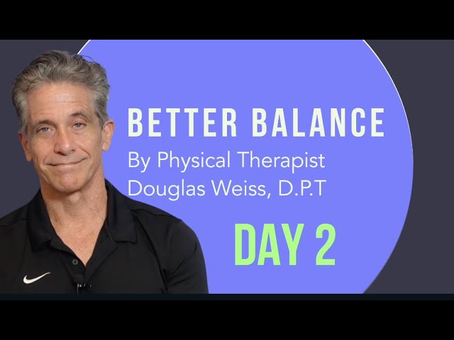 Seniors: Better Balance Exercise Class: Day 2