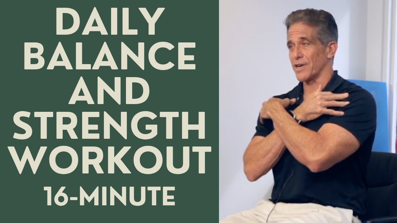 Seniors: Daily Strength and Balance Workout| 16-Minute a Day!