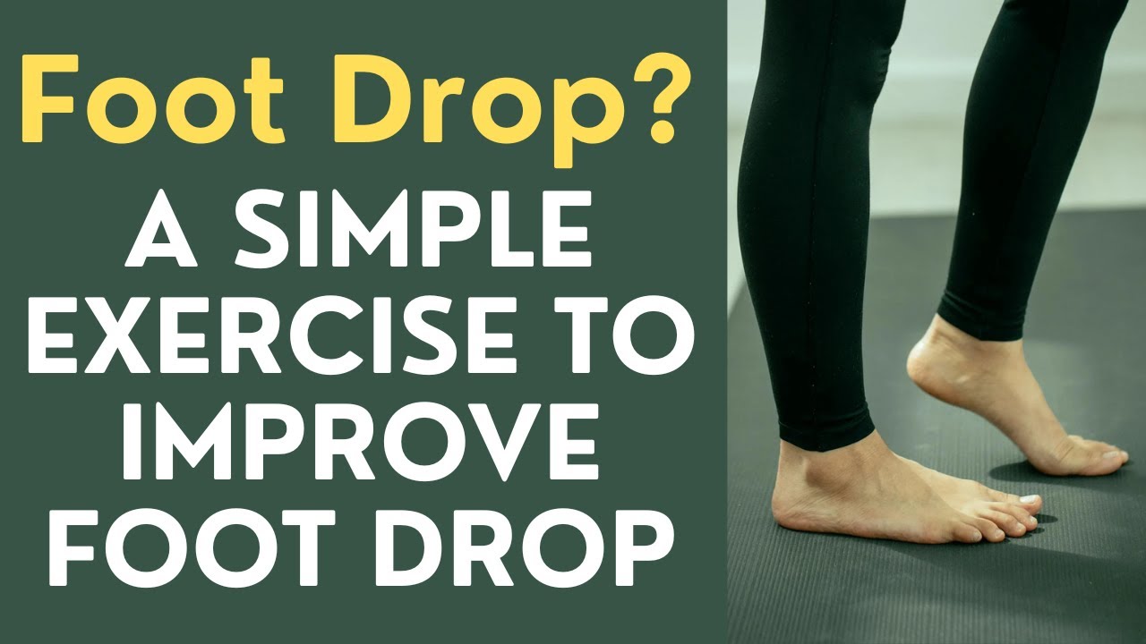Seniors: Imrove Foot Drop With this Easy Exercise!
