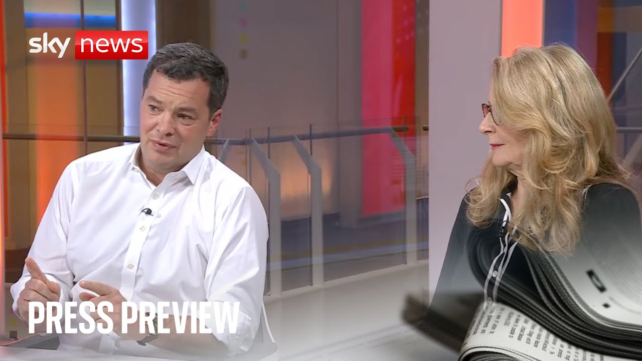 Sky News Press Preview | Alex Deane and Christina Patterson | Monday 29 September 2025