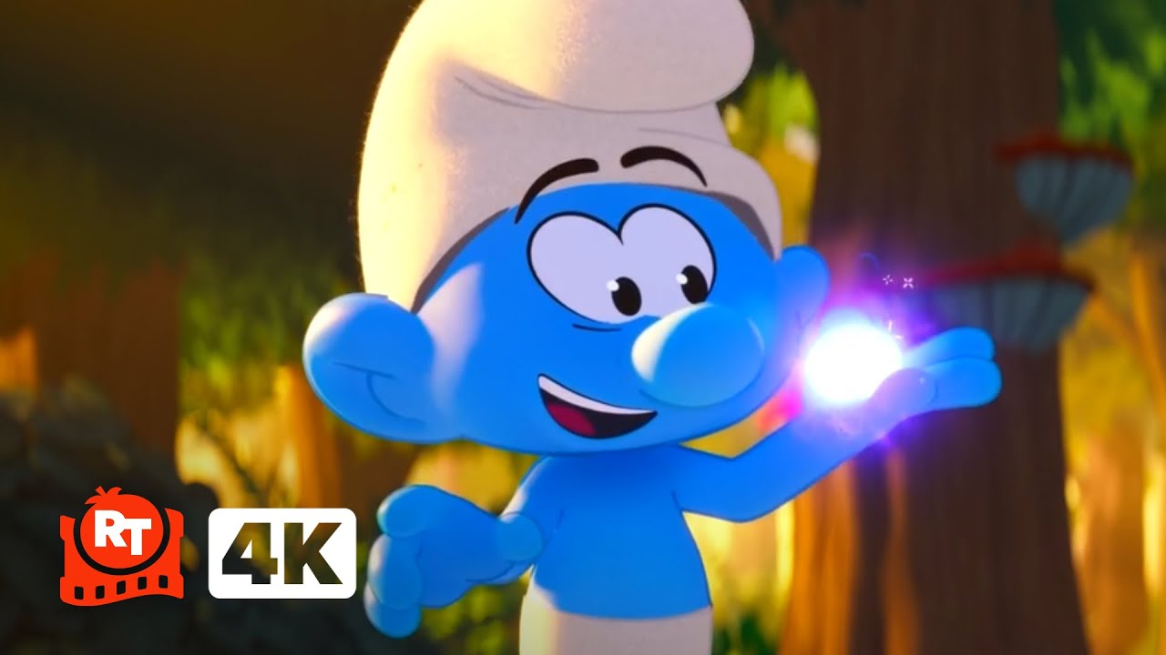 Smurfs (2025) 4K – The First Magical Smurf! | Movieclips