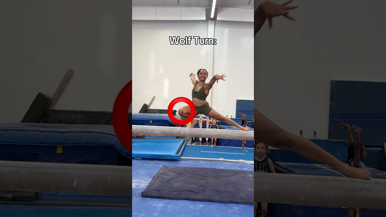 So much harder than it looks 😳 #gymnast #gymnastics #olympics #olympic #fails #fail #sports #sport