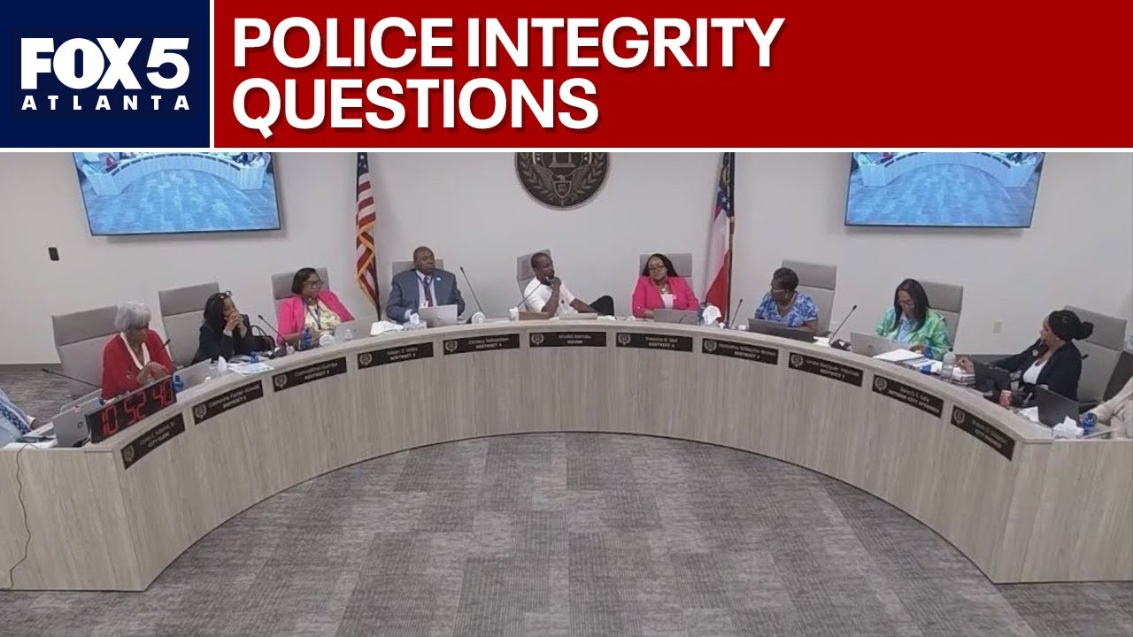 South Fulton mayoral candidates on police integrity | FOX 5 News