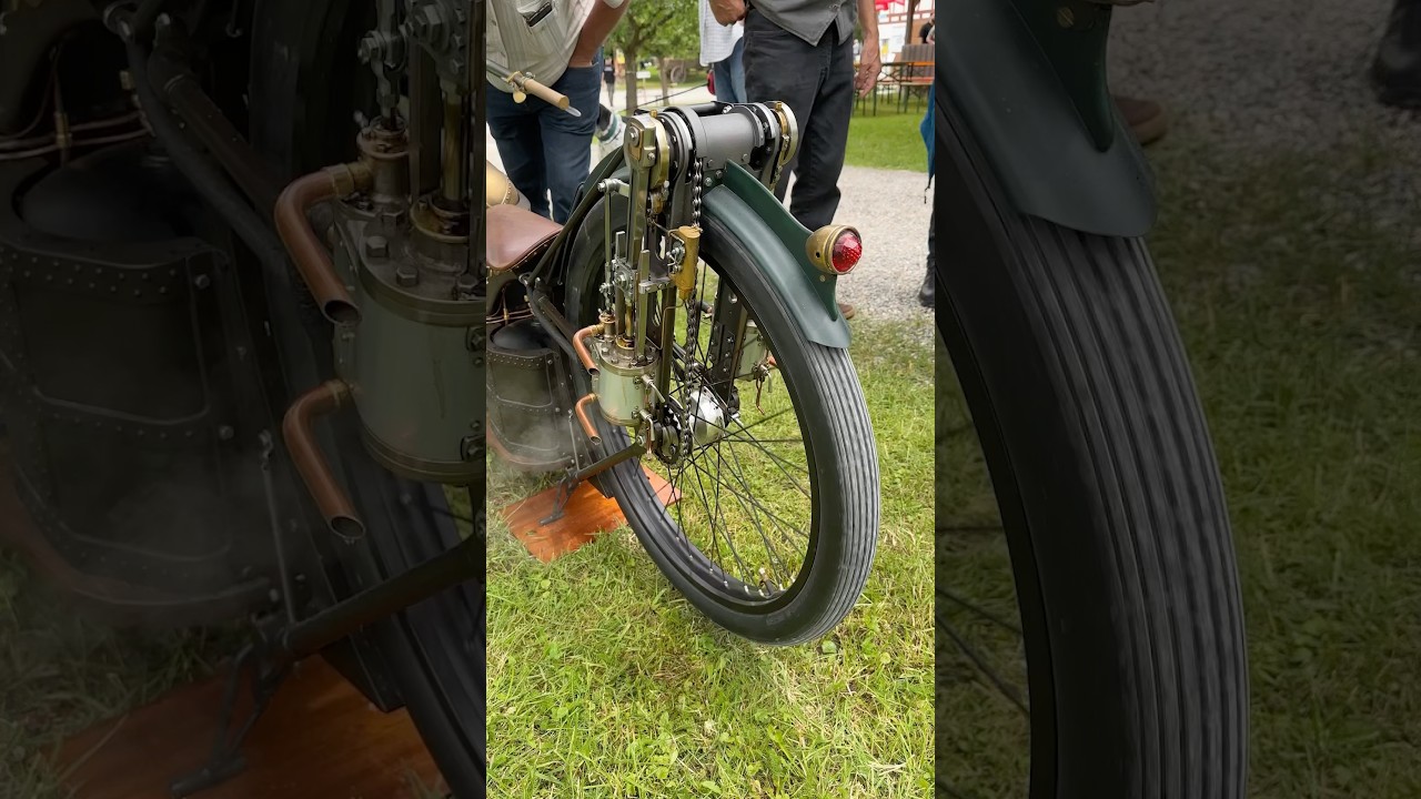 Steam-Powered Motorbike! 💨 #steam #motorbike #bikes