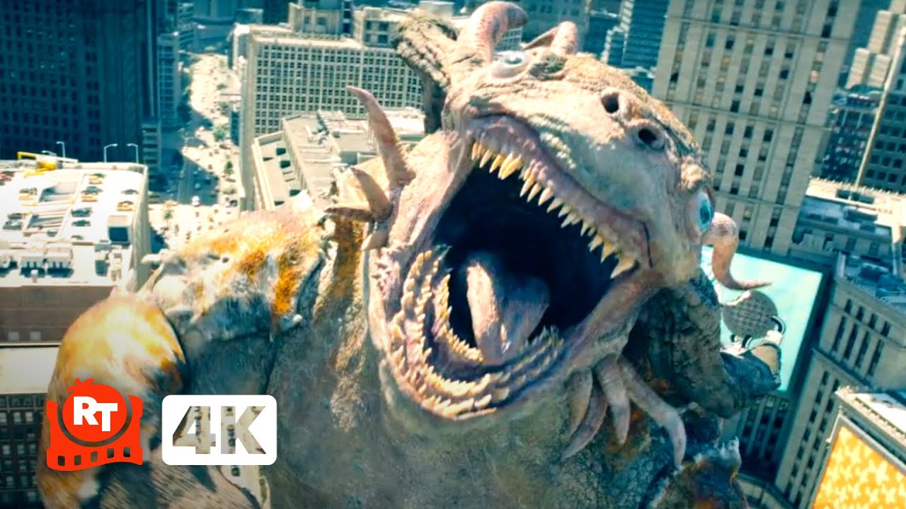 Superman (2025) 4K – Superman Fights a Kaiju (The Justice Gang Helps) | Movieclips