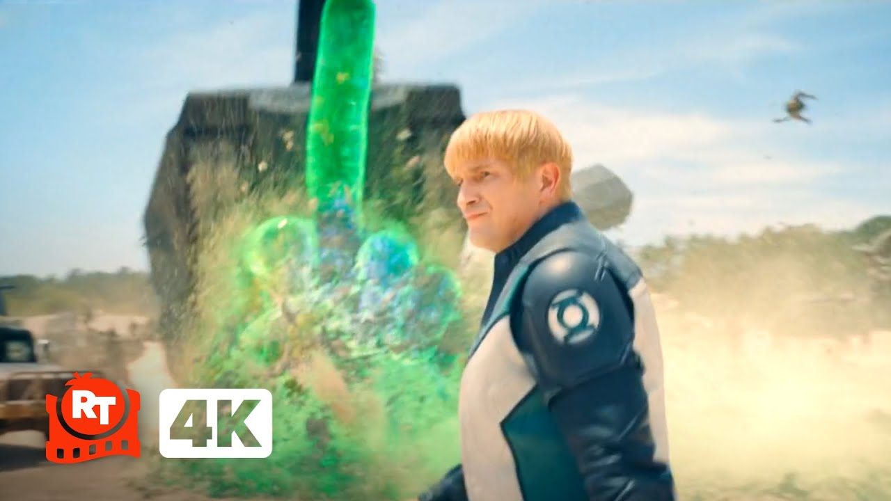 Superman (2025) 4K – The Justice Gang Stops the War | Movieclips