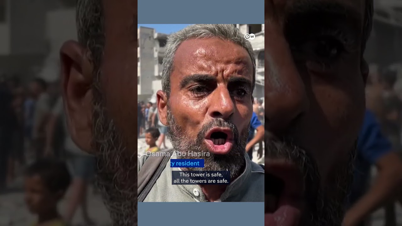 Tallest building in Gaza Strip demolished by Israeli attack | DW News