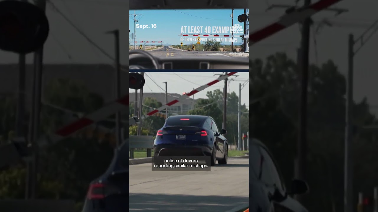 Tesla’s self-driving mode may struggle near railroads