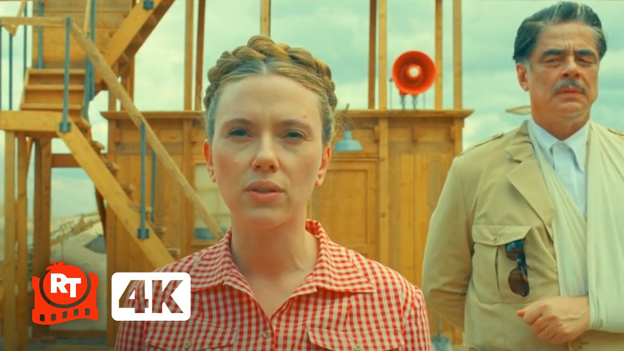 The Phoenician Scheme (2025) 4K – ScarJo Marries Benicio del Toro | Movieclips