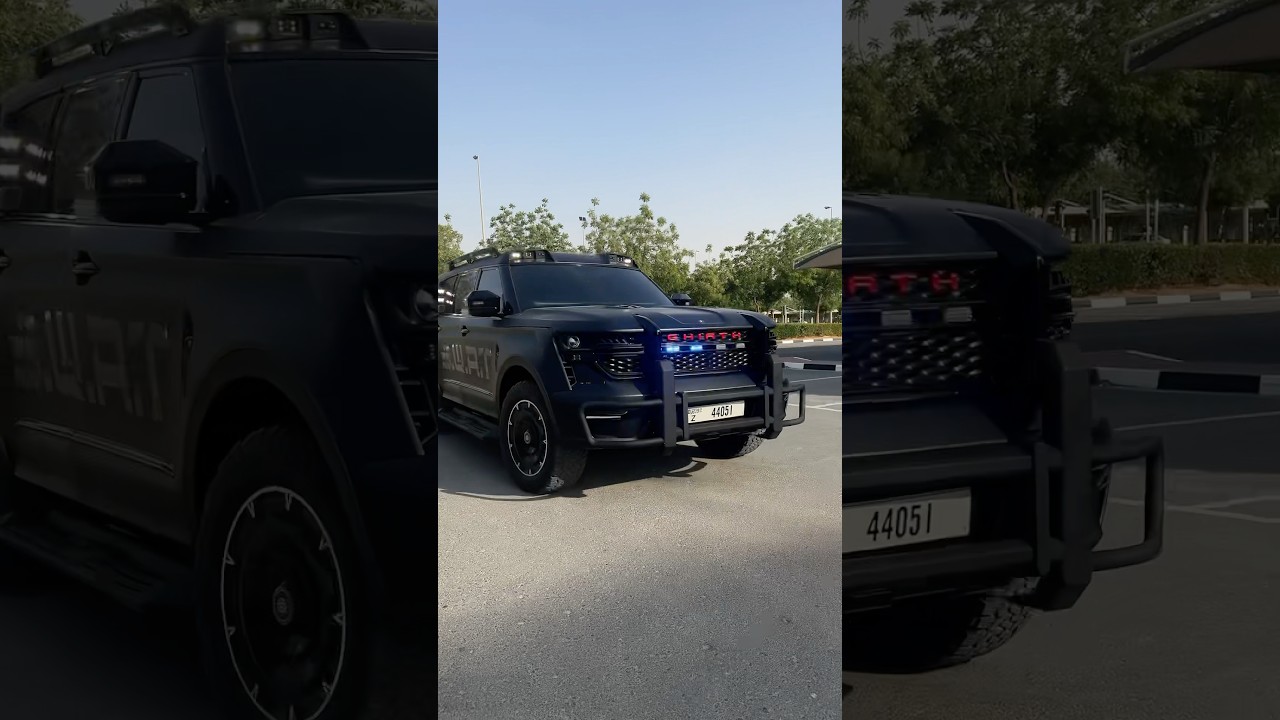 The World’s Most Futuristic SWAT Car! 😱🚨 ​⁠@sbxcars  #swat #police #cars