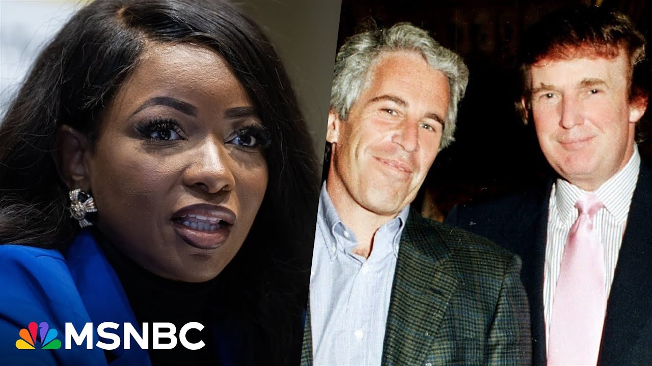 ‘They were boys’: Rep. Jasmine Crockett on Trump, Epstein relationship