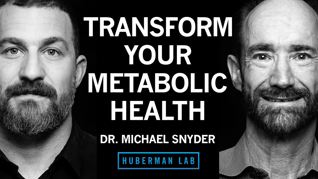 Transform Your Metabolic Health & Longevity by Knowing Your Unique Biology | Dr. Michael Snyder