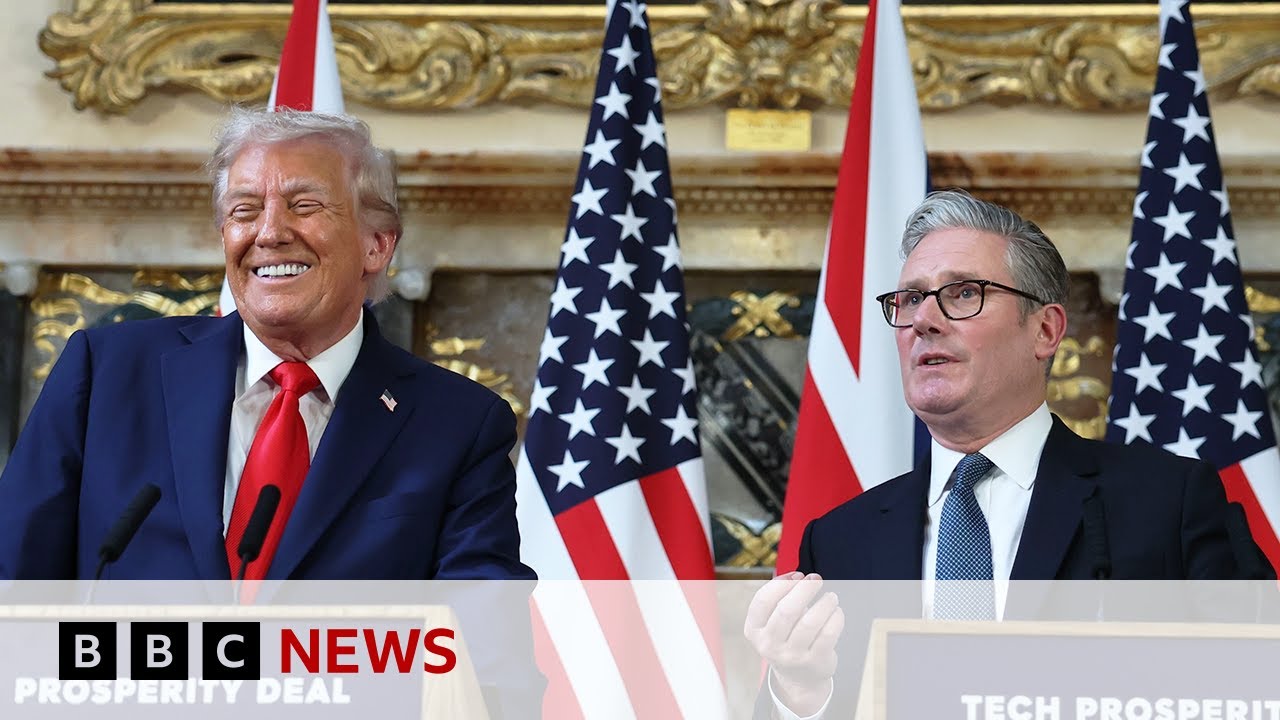 Trump and Starmer on free speech, immigration and TikTok | BBC News