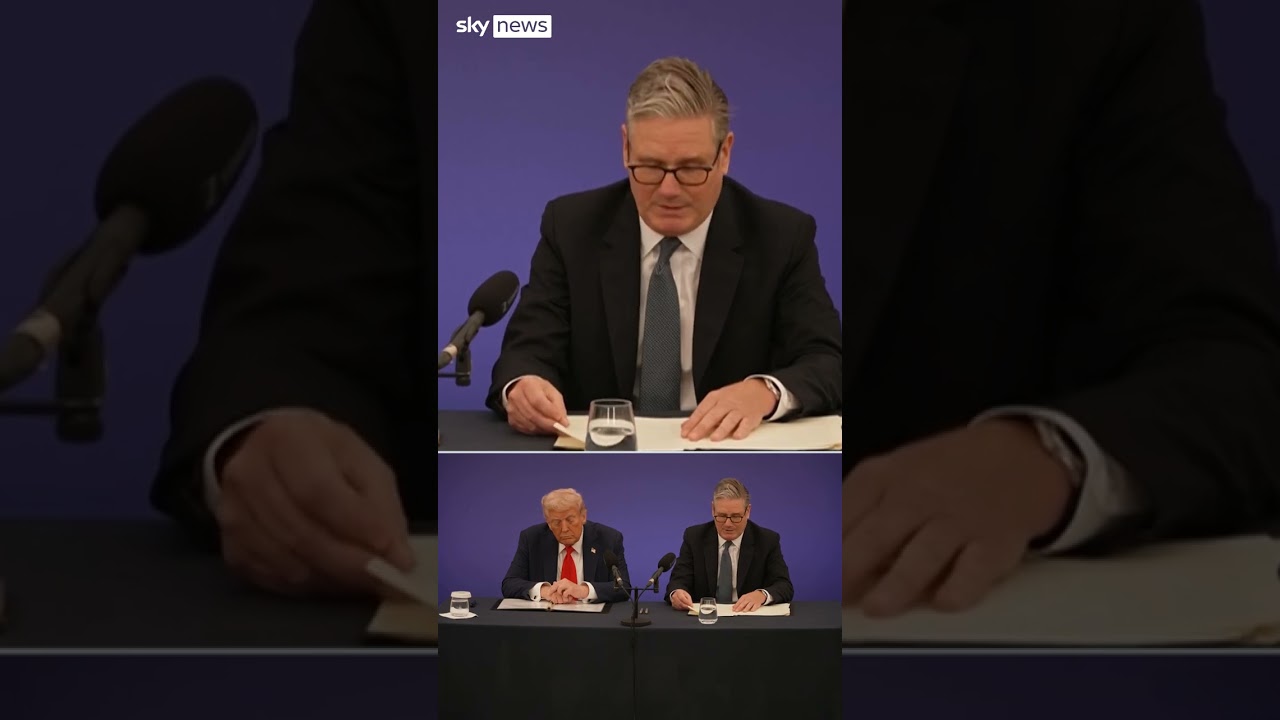 Trump and Starmer sign tech prosperity deal