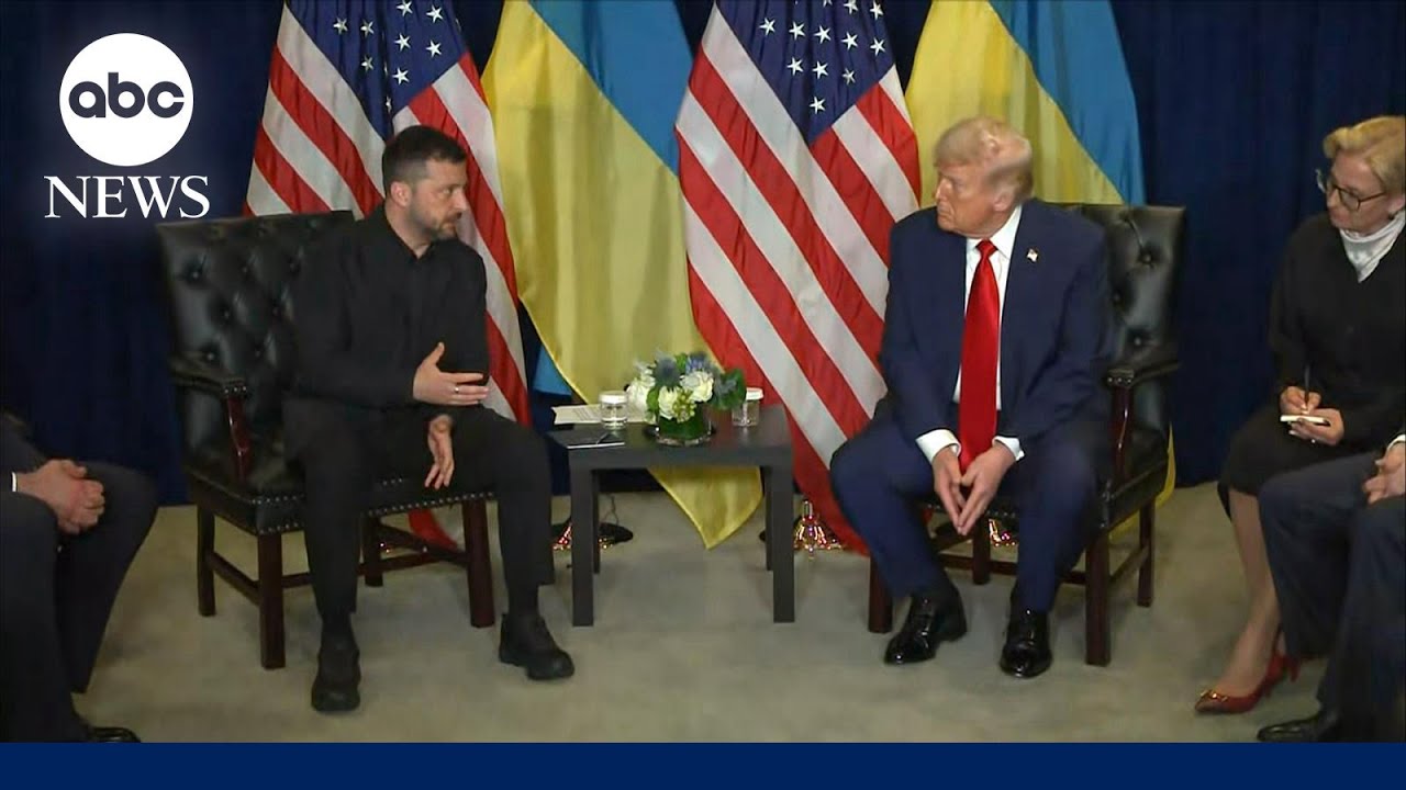 Trump and Zelenskyy meet on sidelines of UN General Assembly