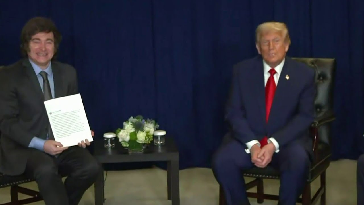 Trump endorses Argentine President Javier Milei for another term