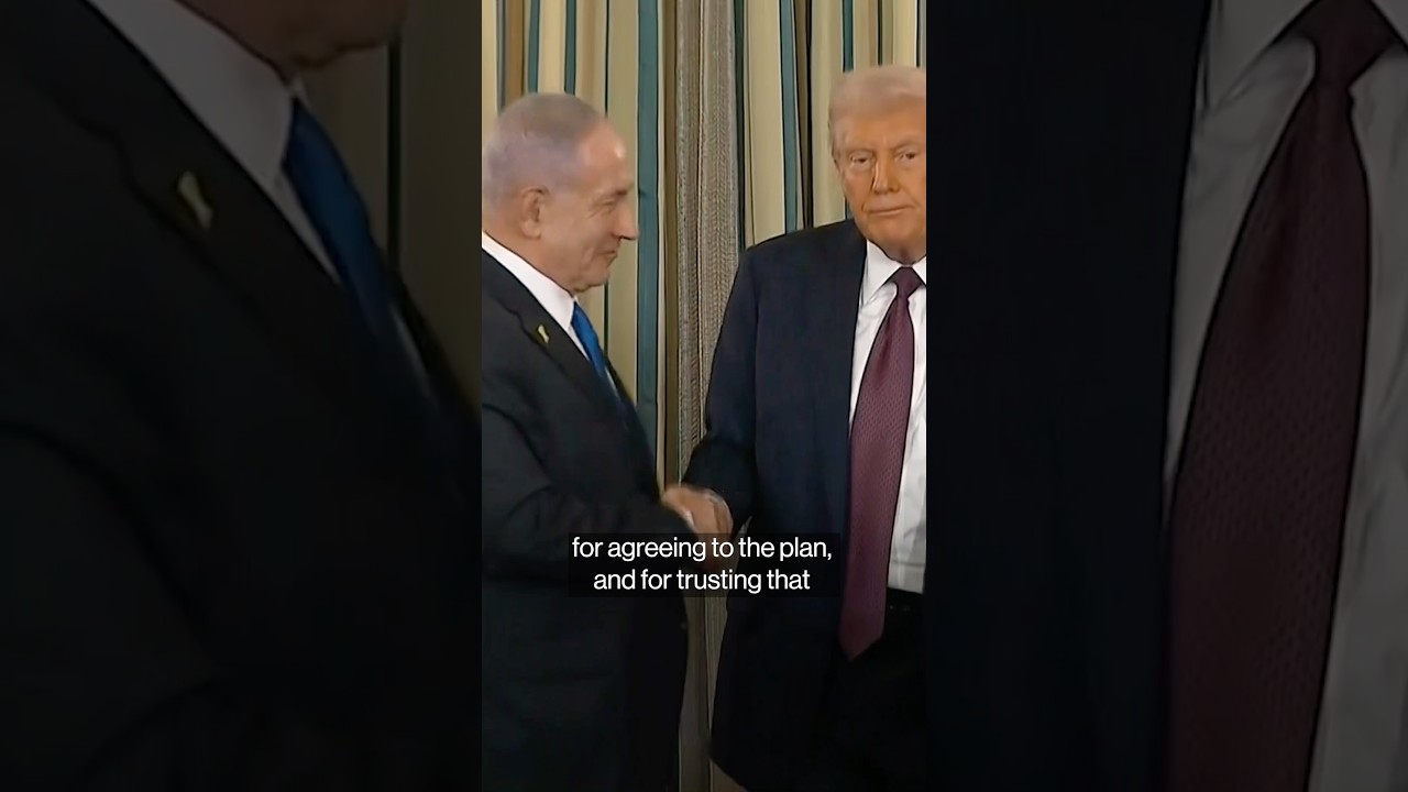 #Trump Says Netanyahu Agreed to 20-Point Plan to End #War in #Gaza  #politics