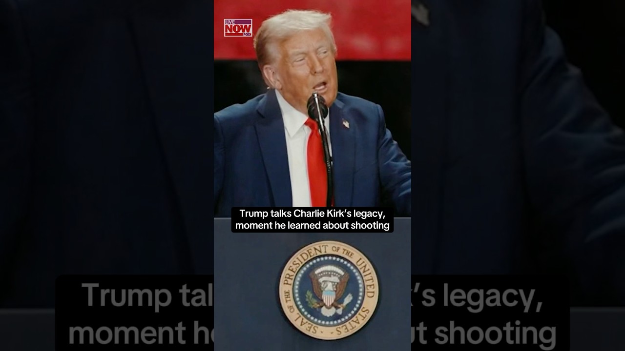 Trump talks Charlie Kirk’s legacy