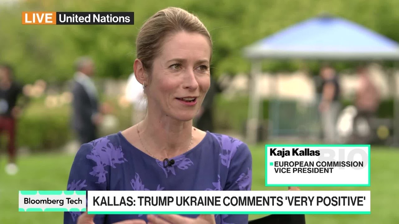 Trump’s Shift in Tone on Ukraine Is ‘Really Welcome,’ Says EU’s Kallas