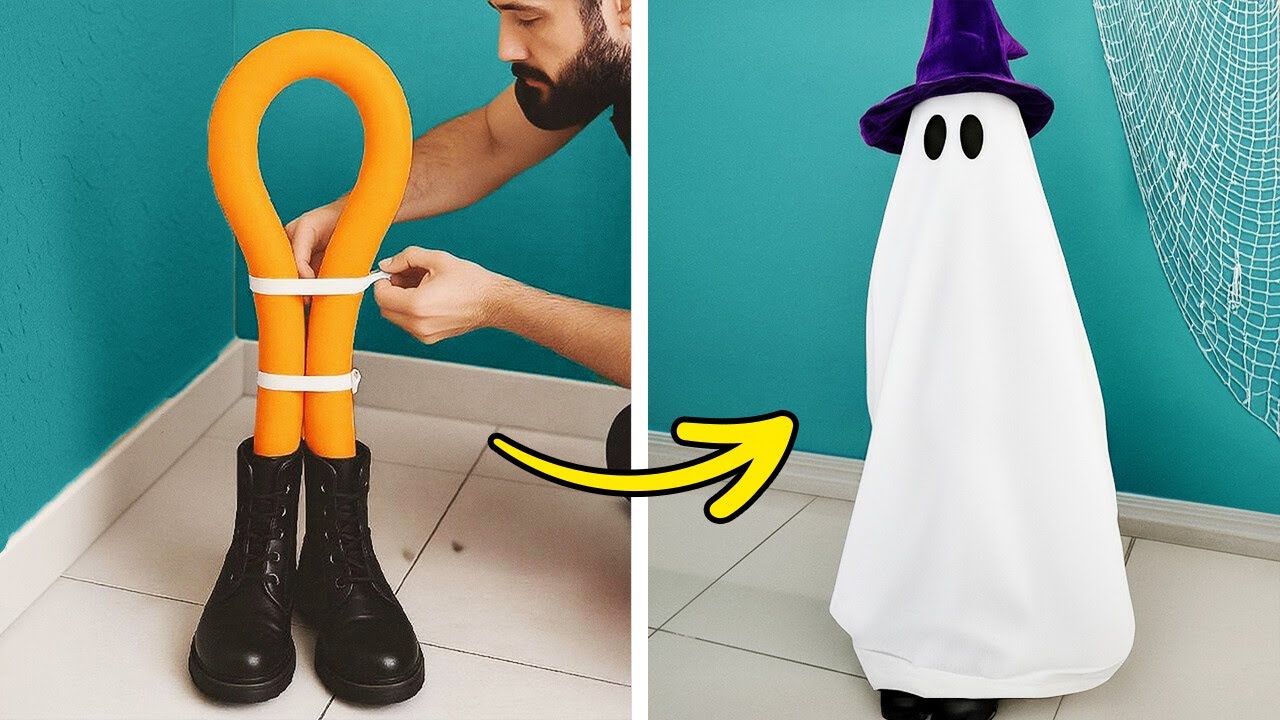 TURN TRASH INTO HALLOWEEN TREASURES! ♻️ Spooky Upcycling DIYs For Your Home! 💀