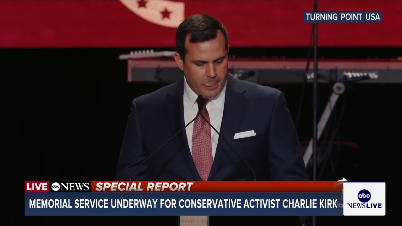Turning Point USA COO says Charlie Kirk ‘built a movement that changed the world’