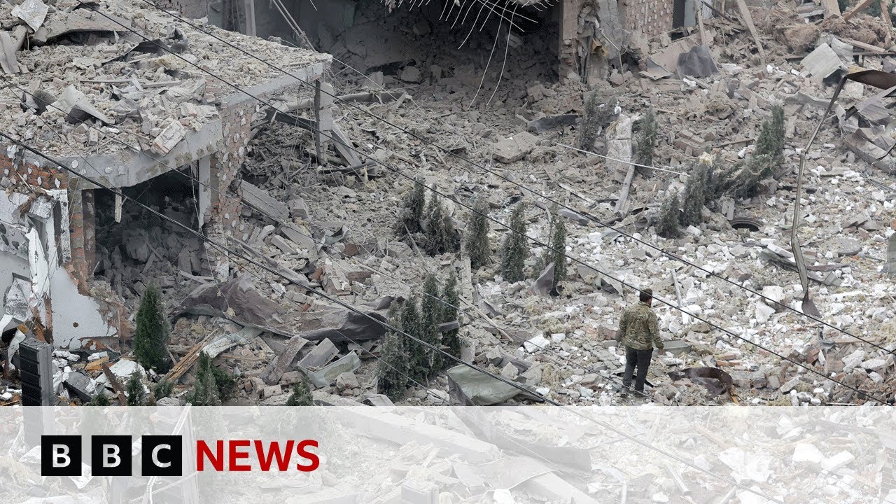 Ukraine’s President Zelensky condemns Russian strikes lasting 12 hours | BBC News