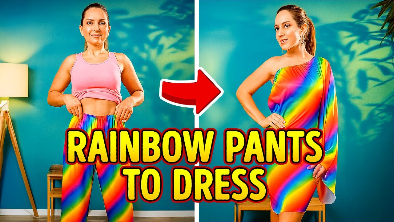 Upgrade Your Clothes in 1 Second! Simple Style Hacks 💕🔥