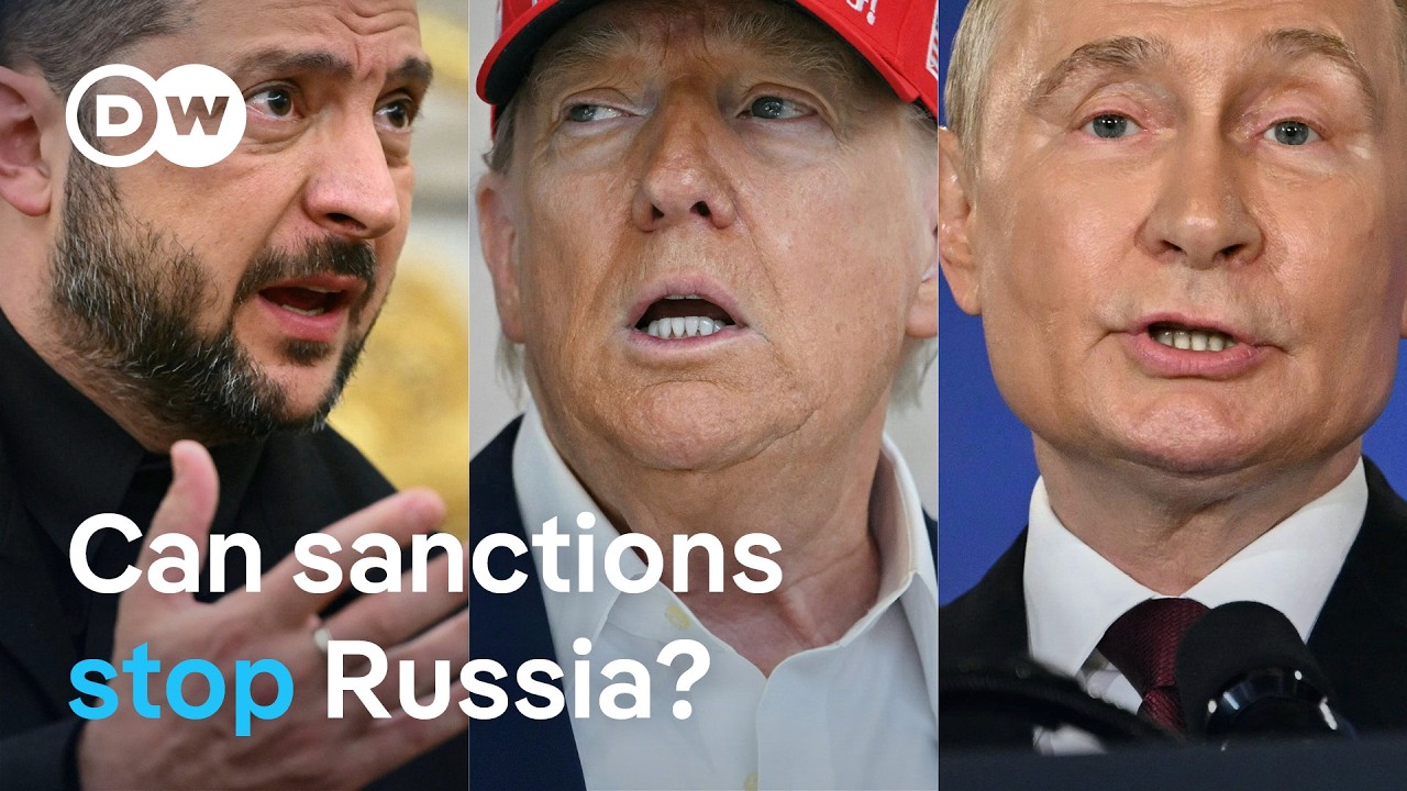 US President says he will increase sanctions on Russia after biggest-ever air strikes | DW News