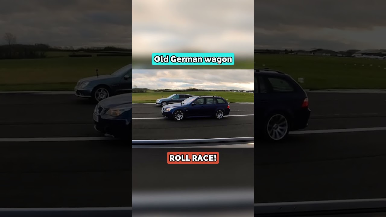 V10 BMW M5 v V8 AMG E55 v V10 Audi RS6: ROLLING RACE