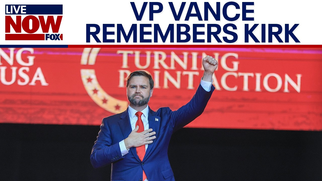 VP Vance on Charlie Kirk’s legacy, speaks at memorial