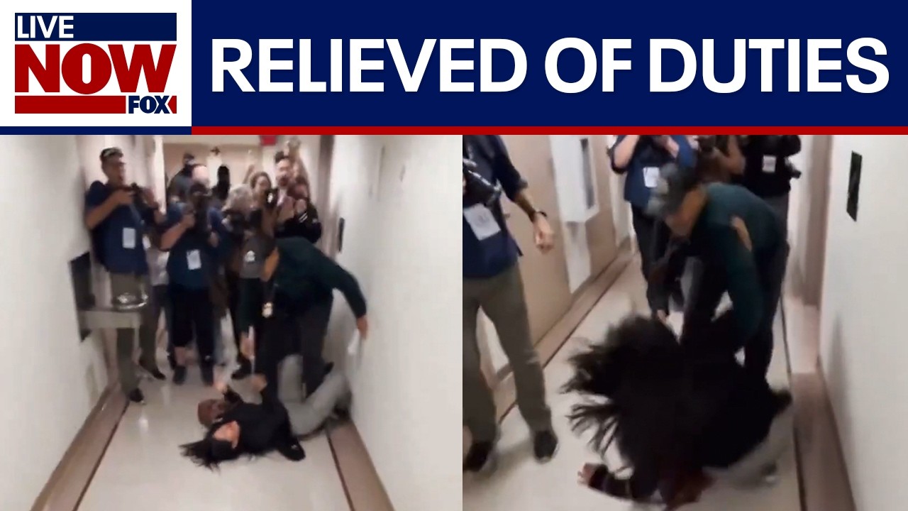 WATCH: ICE agent ‘relieved’ of duties after violent confrontation